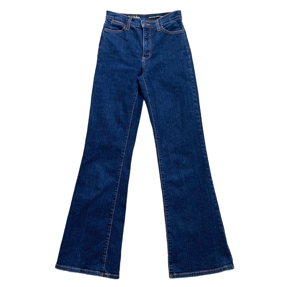 Not Your Daughters Jeans Tummy Tuck Luxury Denim Jeans Dark Wash Size 4